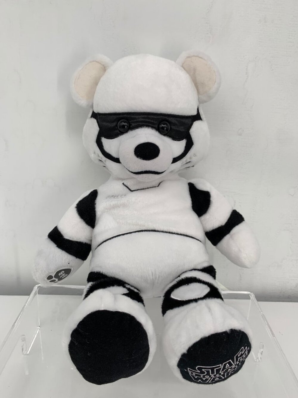 Star Wars 2016 Build-A-Bear Stormtrooper Plush 16" White & Black Collectible Fig